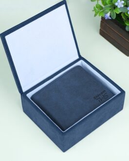 Regal Suede Leather Bi-Fold Wallet