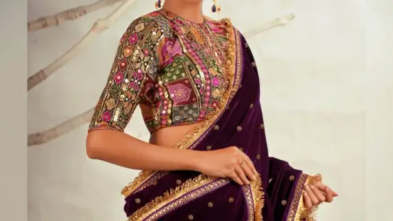 THE WINE WONDER SAREE