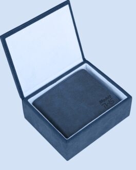 Elegance Bi-Fold Suede Leather Wallet